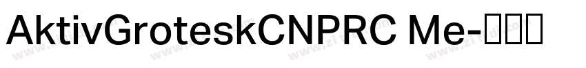 AktivGroteskCNPRC Me字体转换